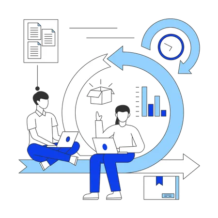 Product Lifecycle  Illustration