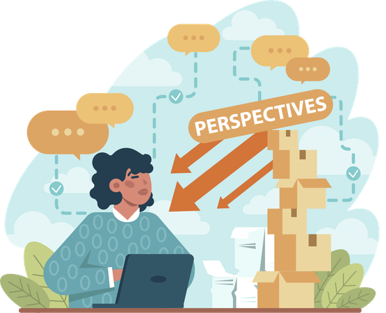 Product perspectives  일러스트레이션