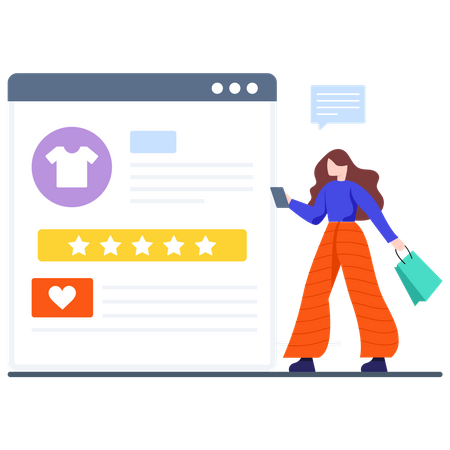 Product Rating  Illustration