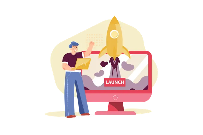 Product Release  Illustration