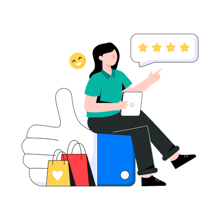 Product Reviews Illustration