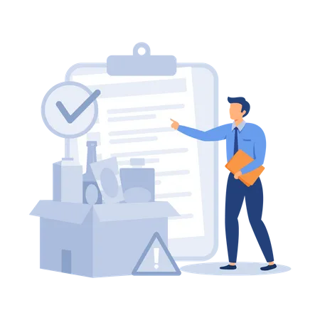 Product safety control  Illustration