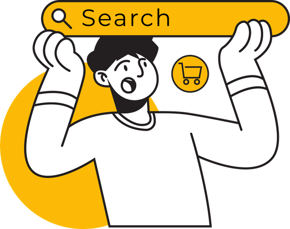 Product search  Illustration