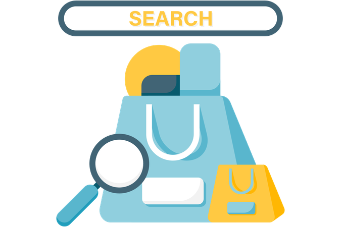 Product Search Feature  Illustration