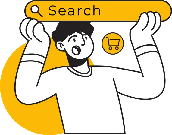 Product search  Illustration