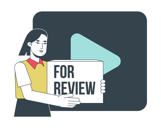 Product video review  Illustration