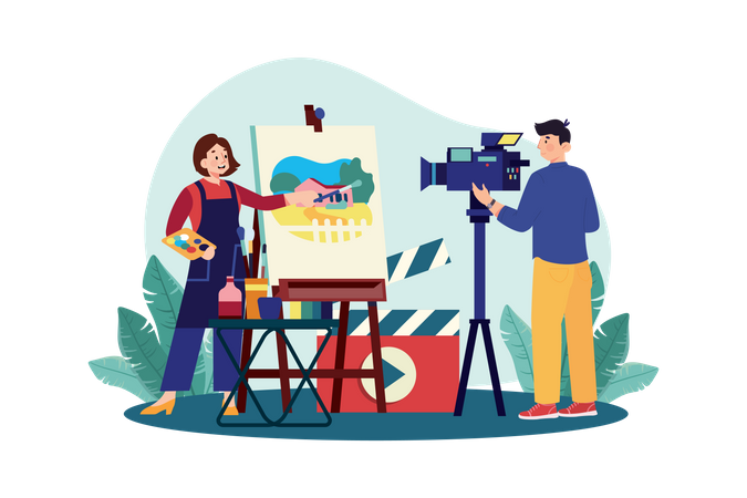 Production Artist  イラスト