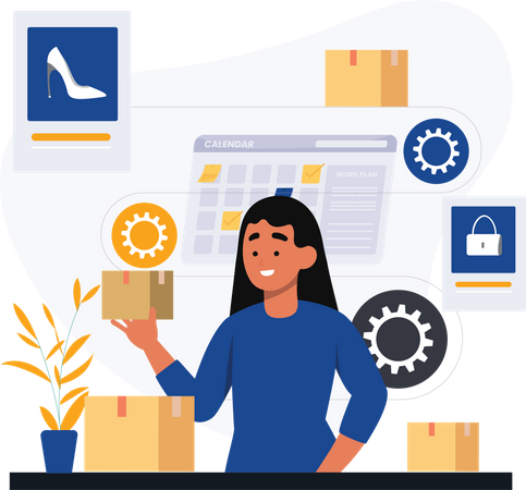 Production planning  Illustration