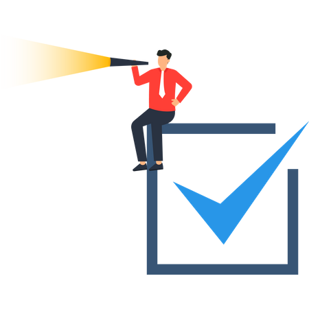Productivité pour terminer le travail  Illustration