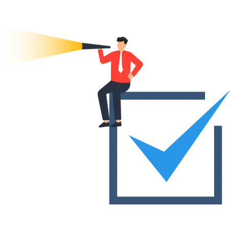 Productivité pour terminer le travail  Illustration