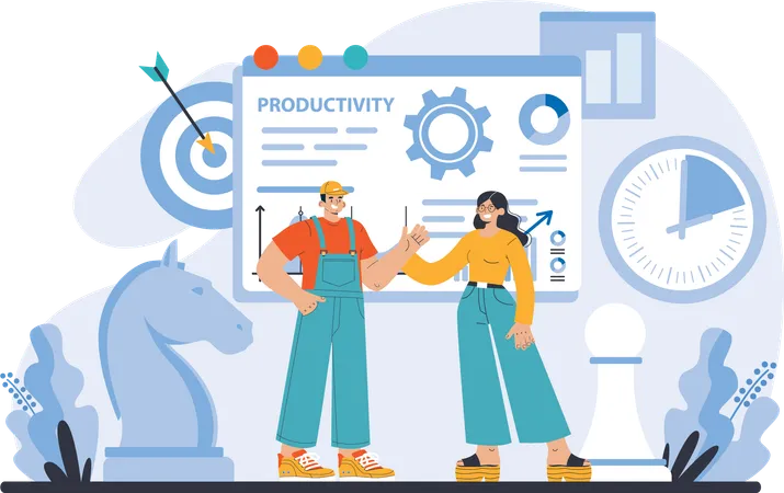 Productivity assessment  Illustration