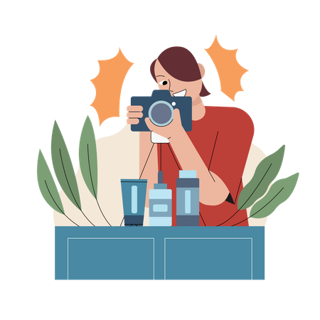 Produktfotografie  Illustration