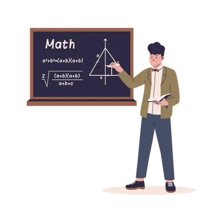 Enseignant, enseignement  Illustration