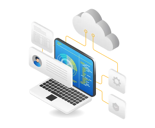 Professional and  personal management business control  Illustration