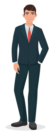 Professional Businessman  Illustration