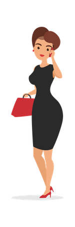 Professional Businesswoman  Illustration