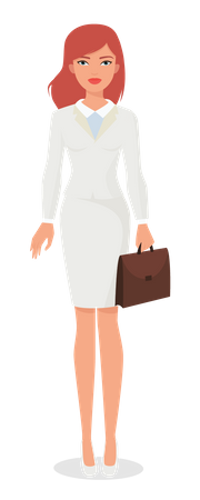 Professional Businesswoman  Illustration