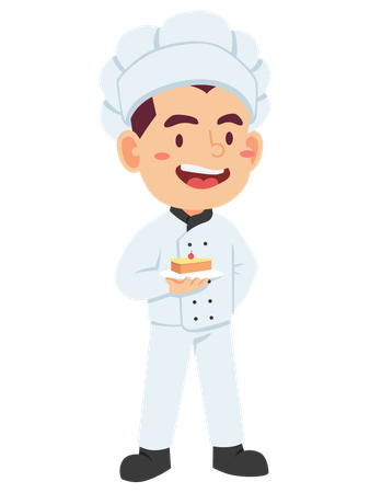 Professional chef  Illustration