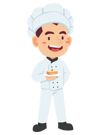 Professional chef  Illustration