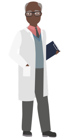 Professional Doctor  Illustration