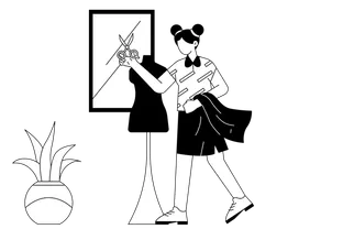 Professional fashion designer