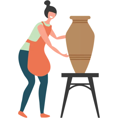 Creative Profession Stylized Characters Of Creative Peoples Artists Sculptors Draws Actors Vector Colored Pictures Illustration Of Sculptor And Artist Profession Musician Illustration