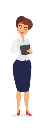 Professional Woman  Illustration