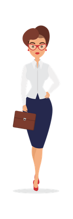 Professional Woman  Illustration