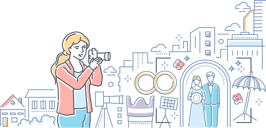 Professionelle Fotografie  Illustration