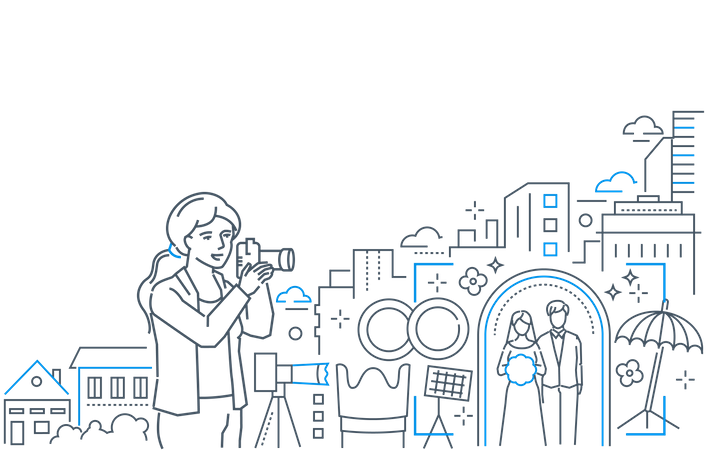 Professionelle Fotografie  Illustration