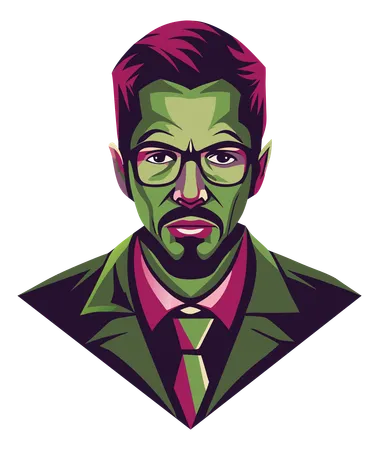 Professor Avatar  Illustration