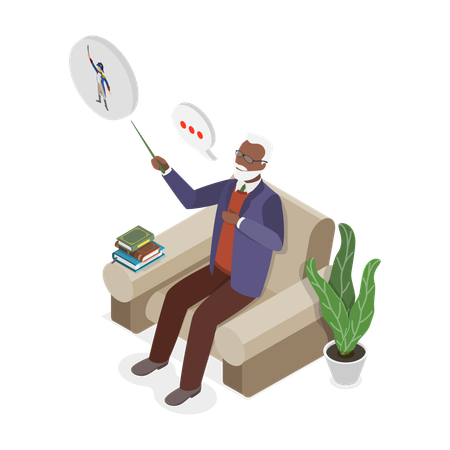 Professor de História Científica  Ilustração