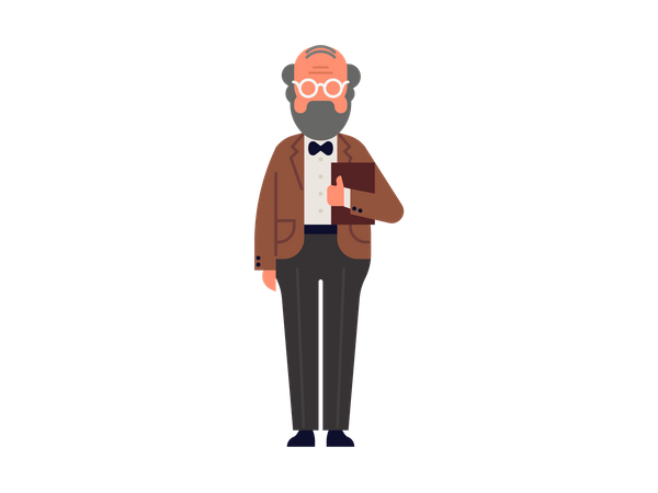 Professor  Illustration