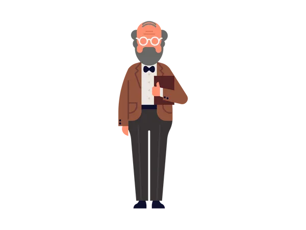 Professor  Illustration