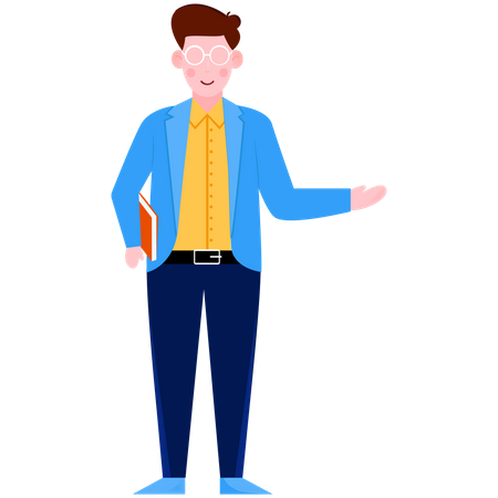 Professor  Illustration