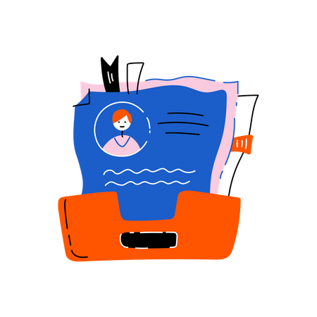 Profil de l'utilisateur  Illustration