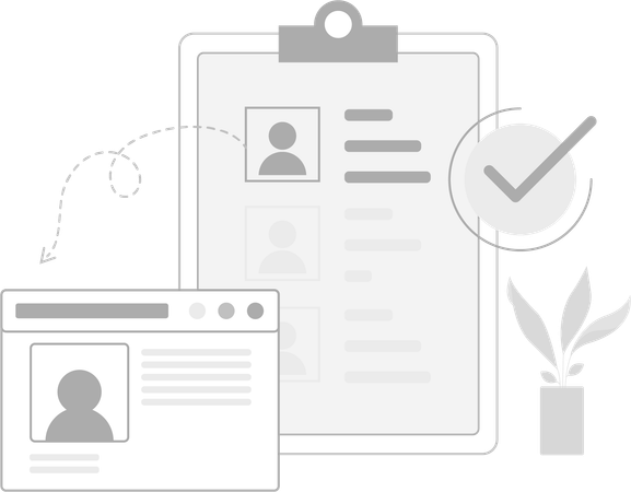 Profil utilisateur et données  Illustration