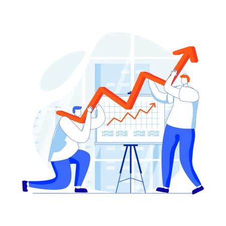 Profit analysis by employees Illustration
