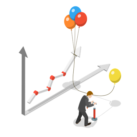 Croissance des bénéfices  Illustration