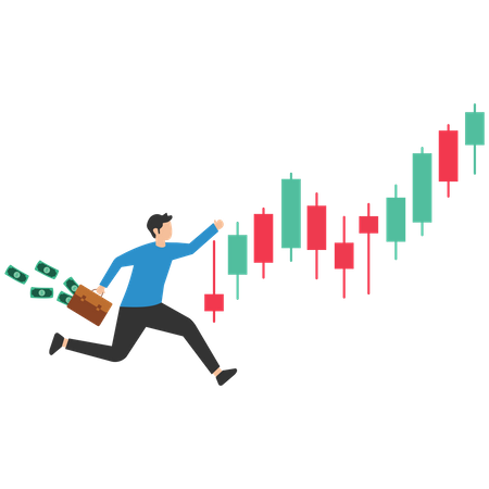 Bénéficier d’un investissement boursier  Illustration