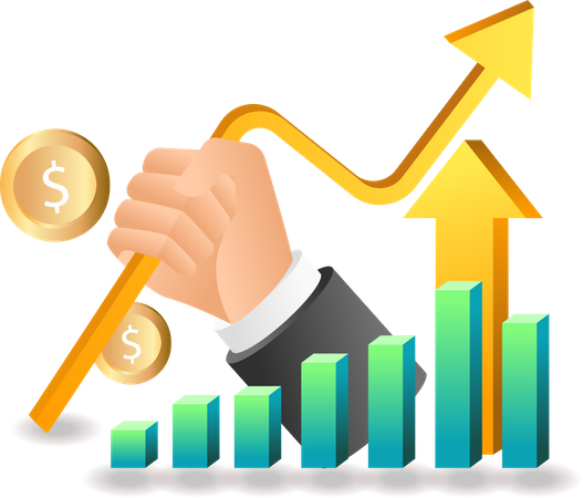 Profit Growth  Illustration