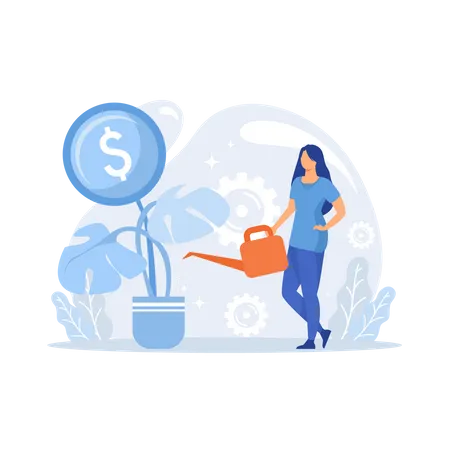 Profit growth  Illustration