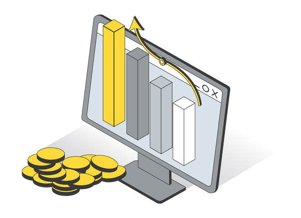 Profit Growth  Illustration