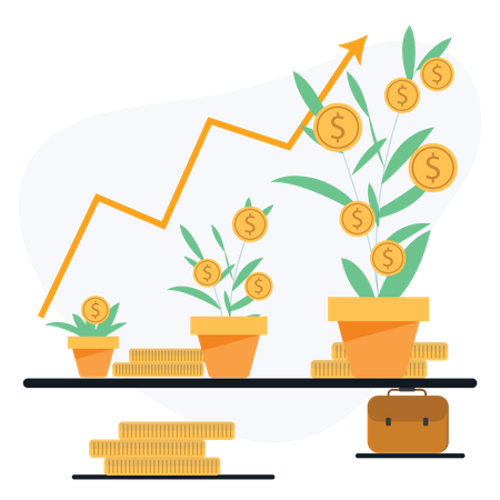 Profit increase  Illustration