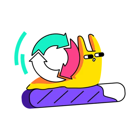プログラムコードの読み込み  イラスト