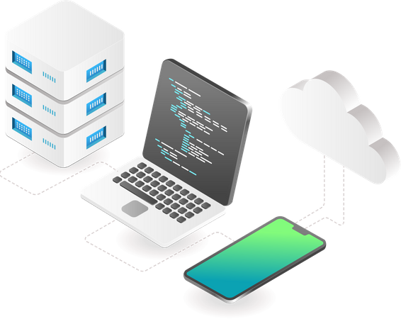 Program language computer  Illustration