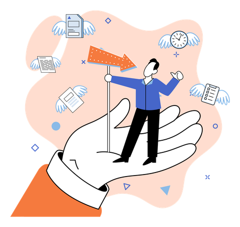 Programa de formación de empleados cualificados  Ilustración