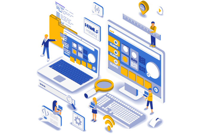 Programação de software  Illustration