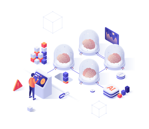 Programación de inteligencia artificial  Ilustración
