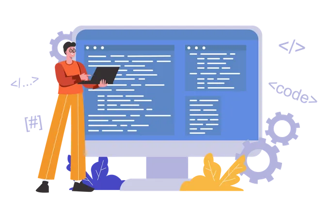 Programación para desarrolladores  Ilustración